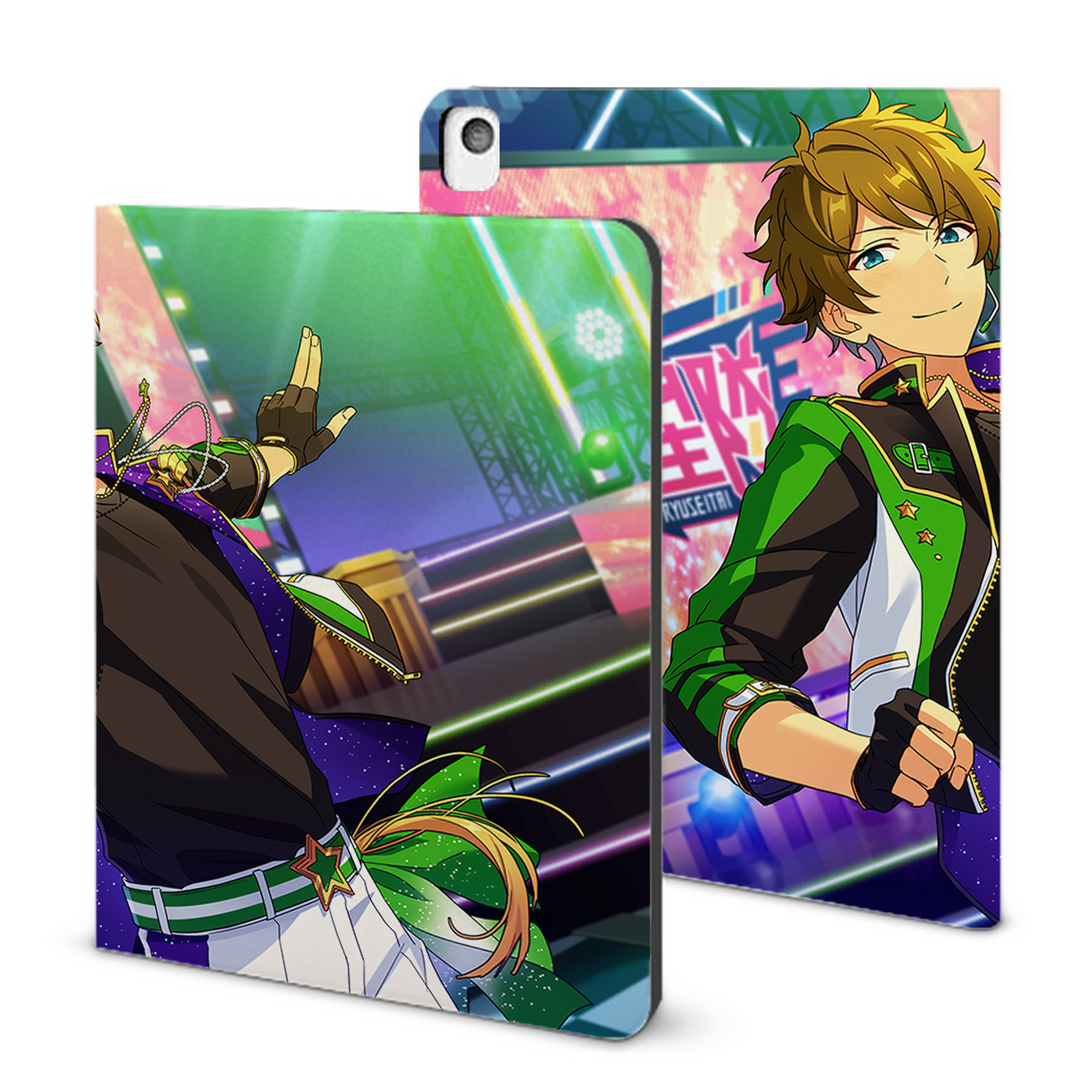 （画像用） あんさんぶるスターズ! Ensemble Stars IPadケース ペンホルダー付き ブックスタイルデザイン